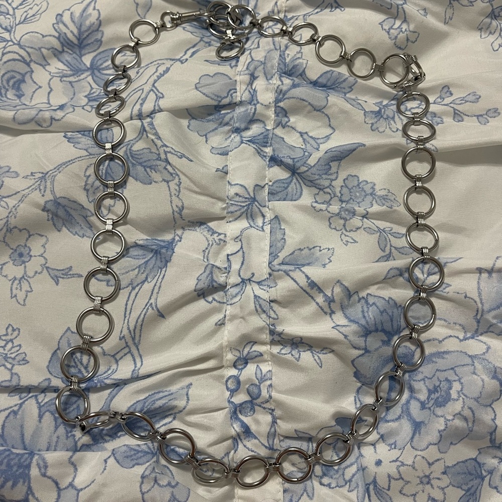 Silver Chain Belt